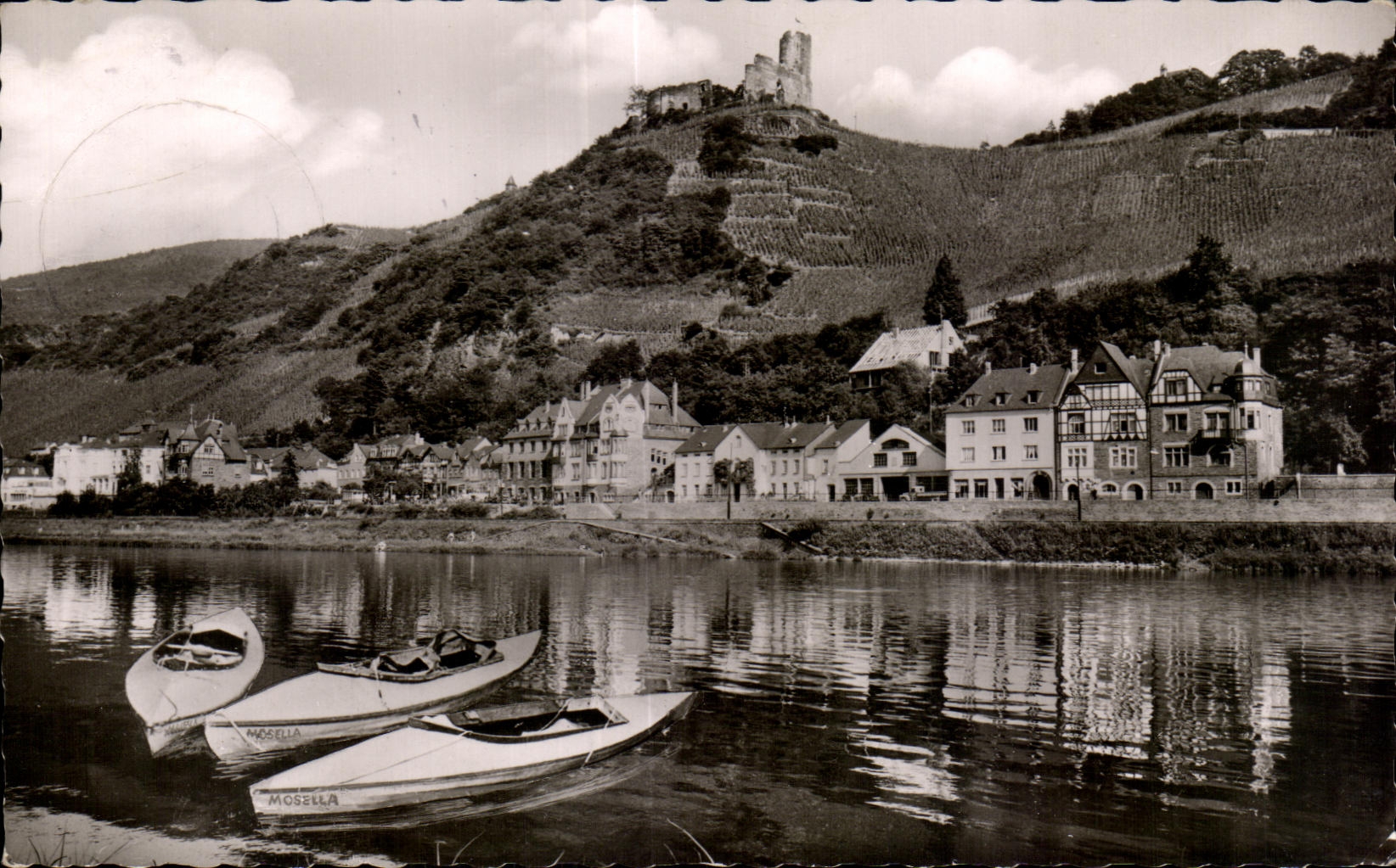 CPA Bernkastel Kues on der Mosel