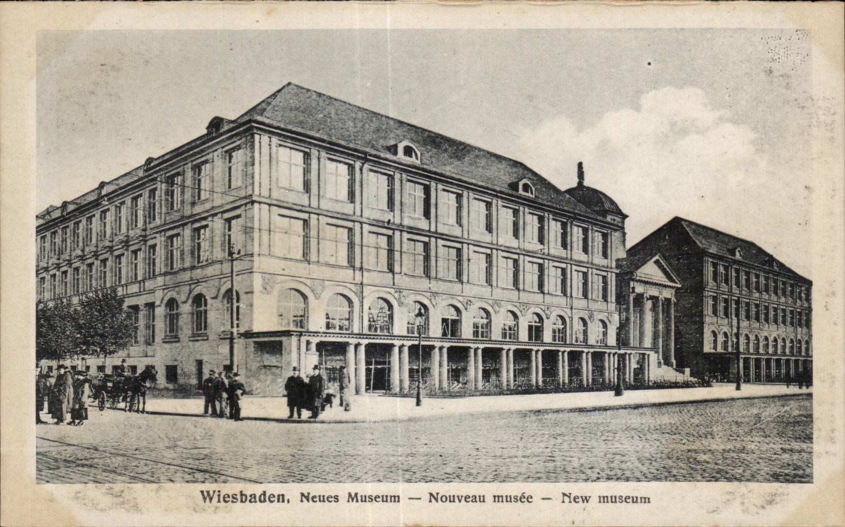 CPA Wiesbaden Neues Museum New museum New museum