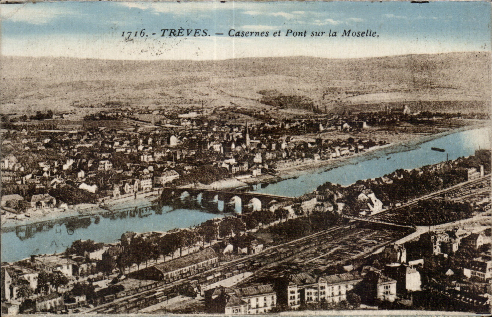 CPA Truces Barracks and Bridge on the Moselle