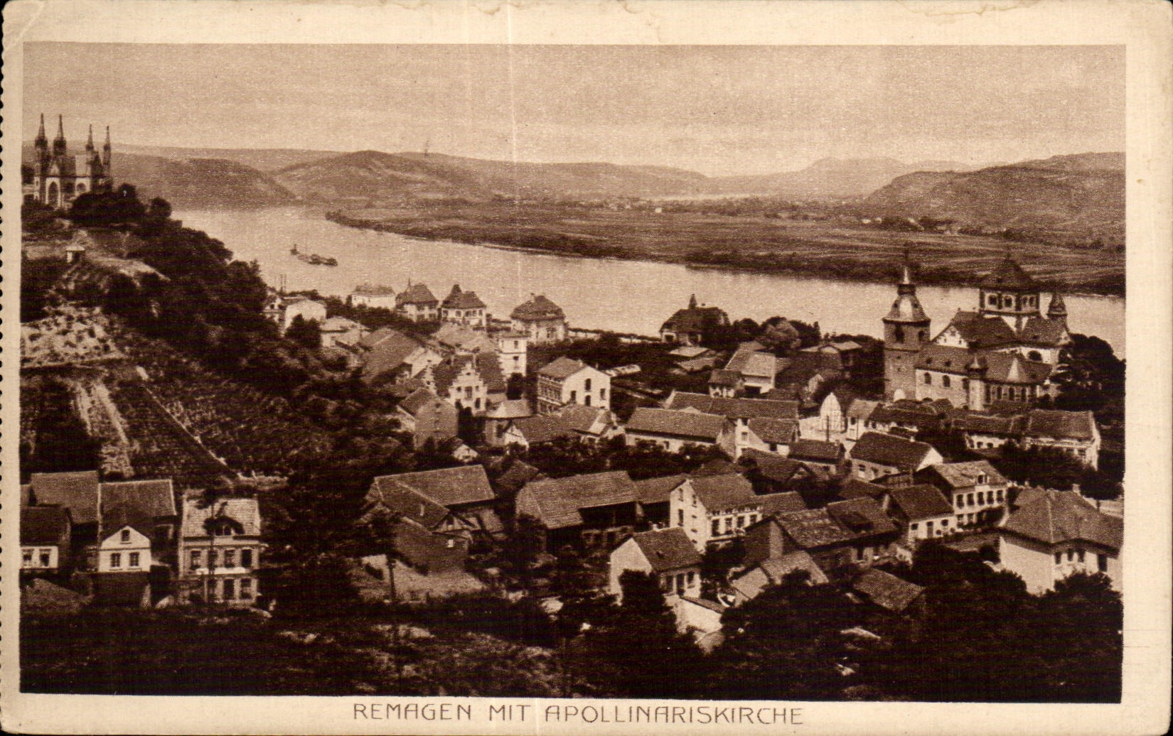 CPA Remagen Mit Apollinariskirche