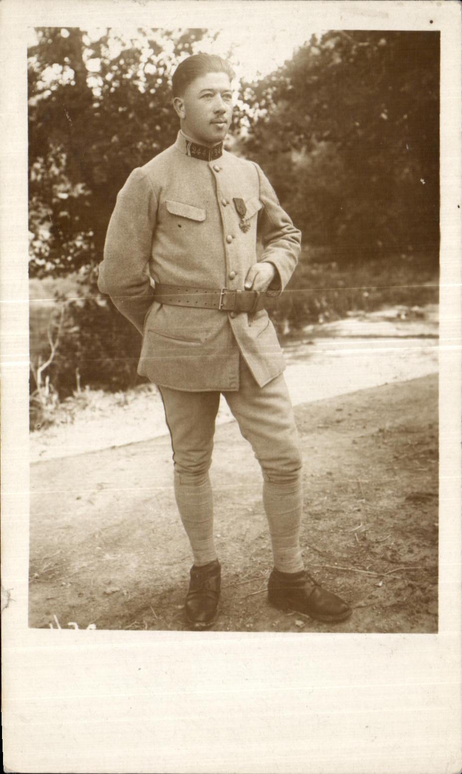 Real photo Military Militaria Daniel Esnault