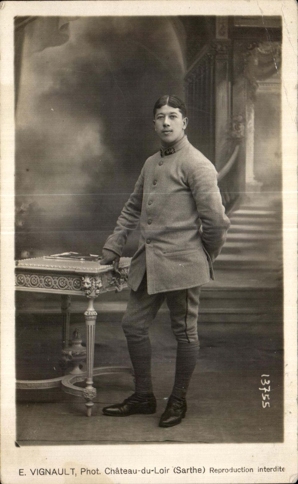 CARTE PHOTO Militaire Militaria Daniel Esnault