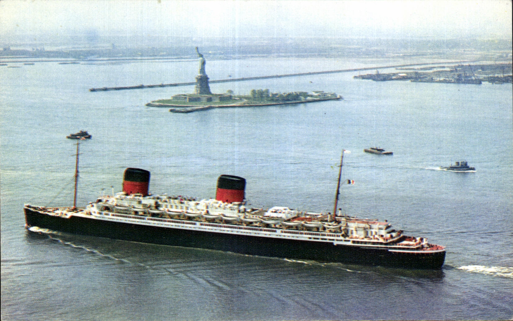 CPSM Freedom in the wearing of New York Steamer