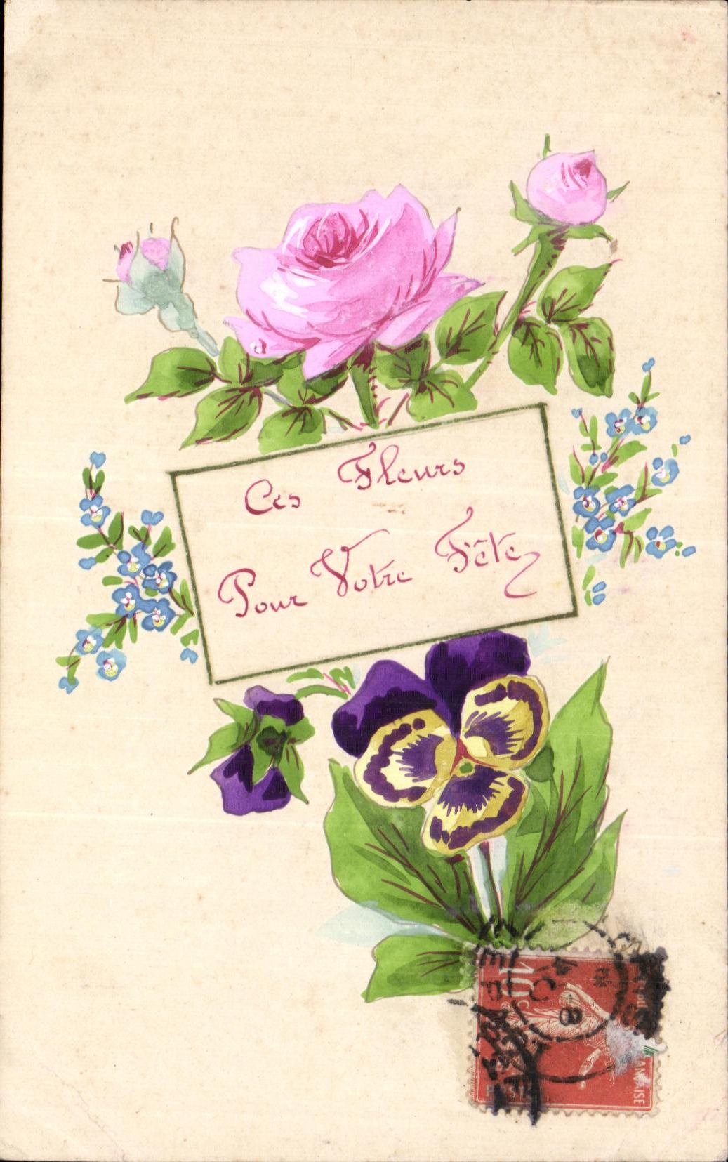 Flores de la fantasia de CPA