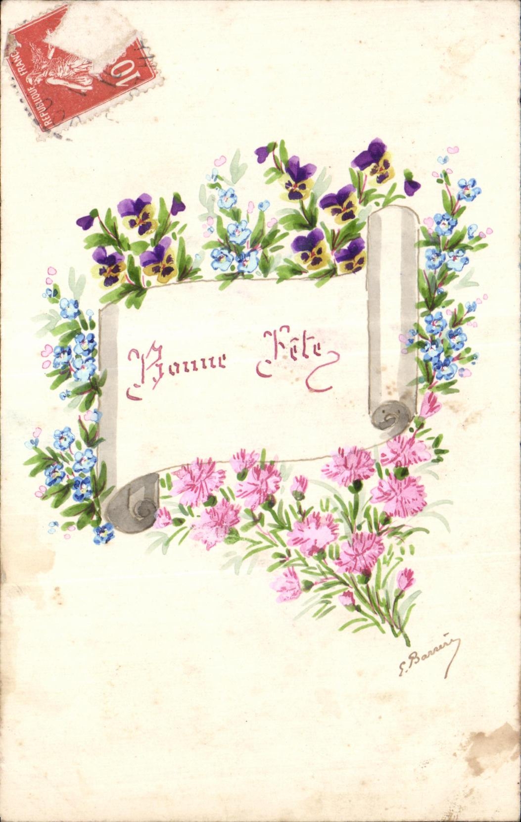 Flores de la fantasia de CPA