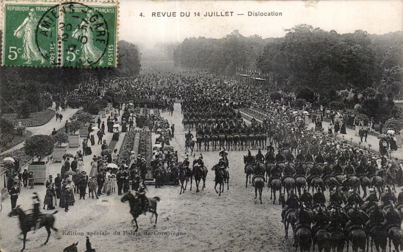 Re-examined CPA Of July Dislocation Militaria Horse Horse