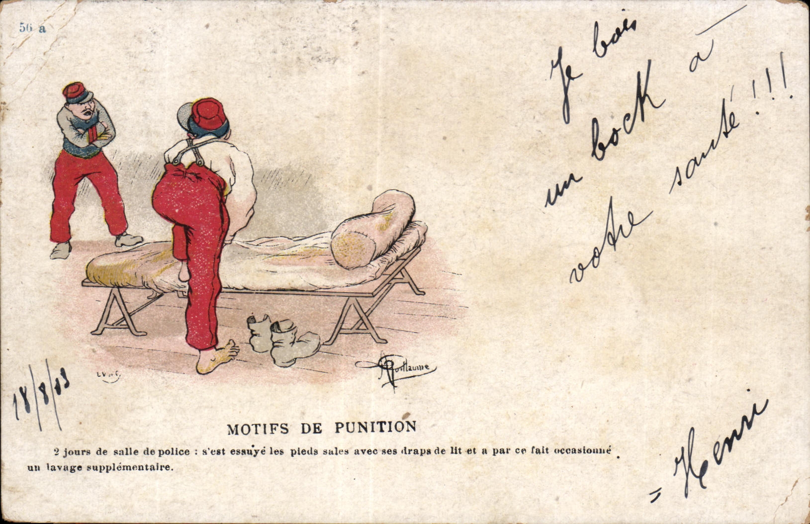 CPA Reasons for Militaria Punishment