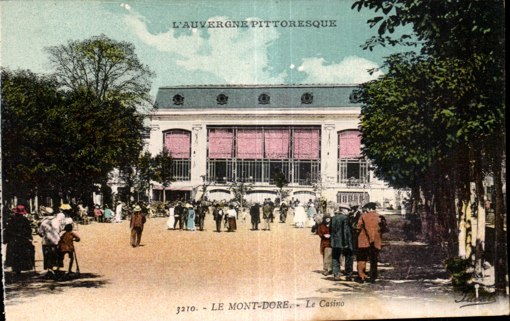 CPA the Mount Gilds the casino