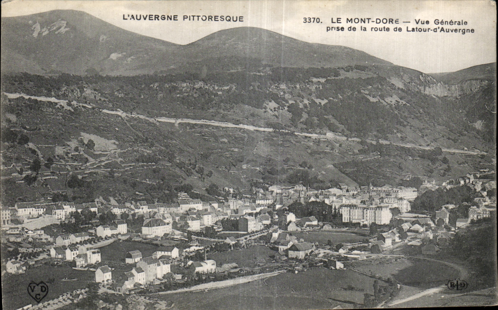 CPA the Mount View Gilds taken road of Latour Auvergne