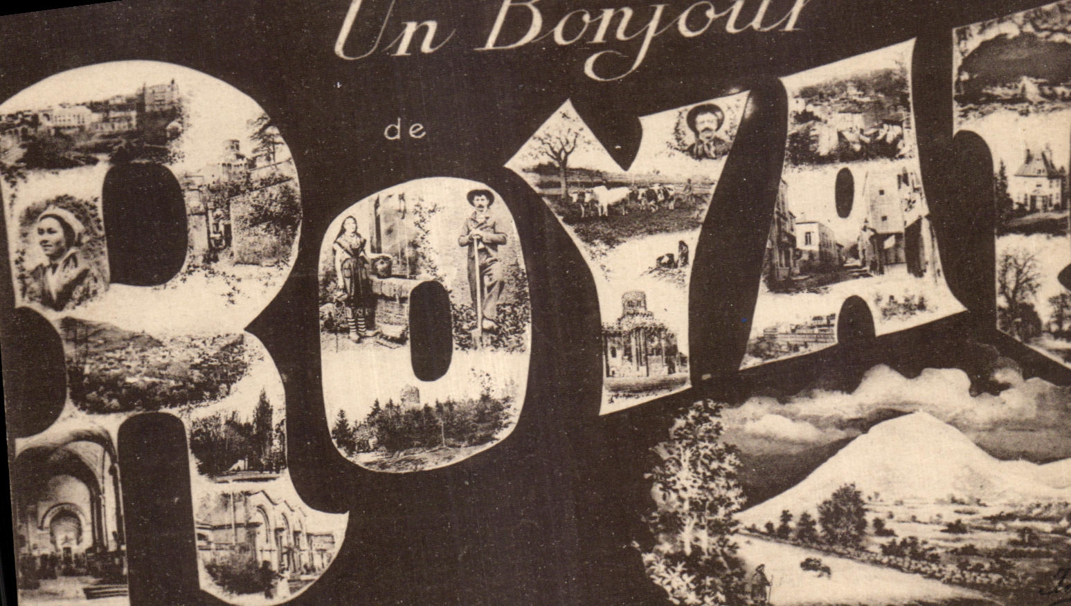 Royat - Souvenir - a Hello - CPA