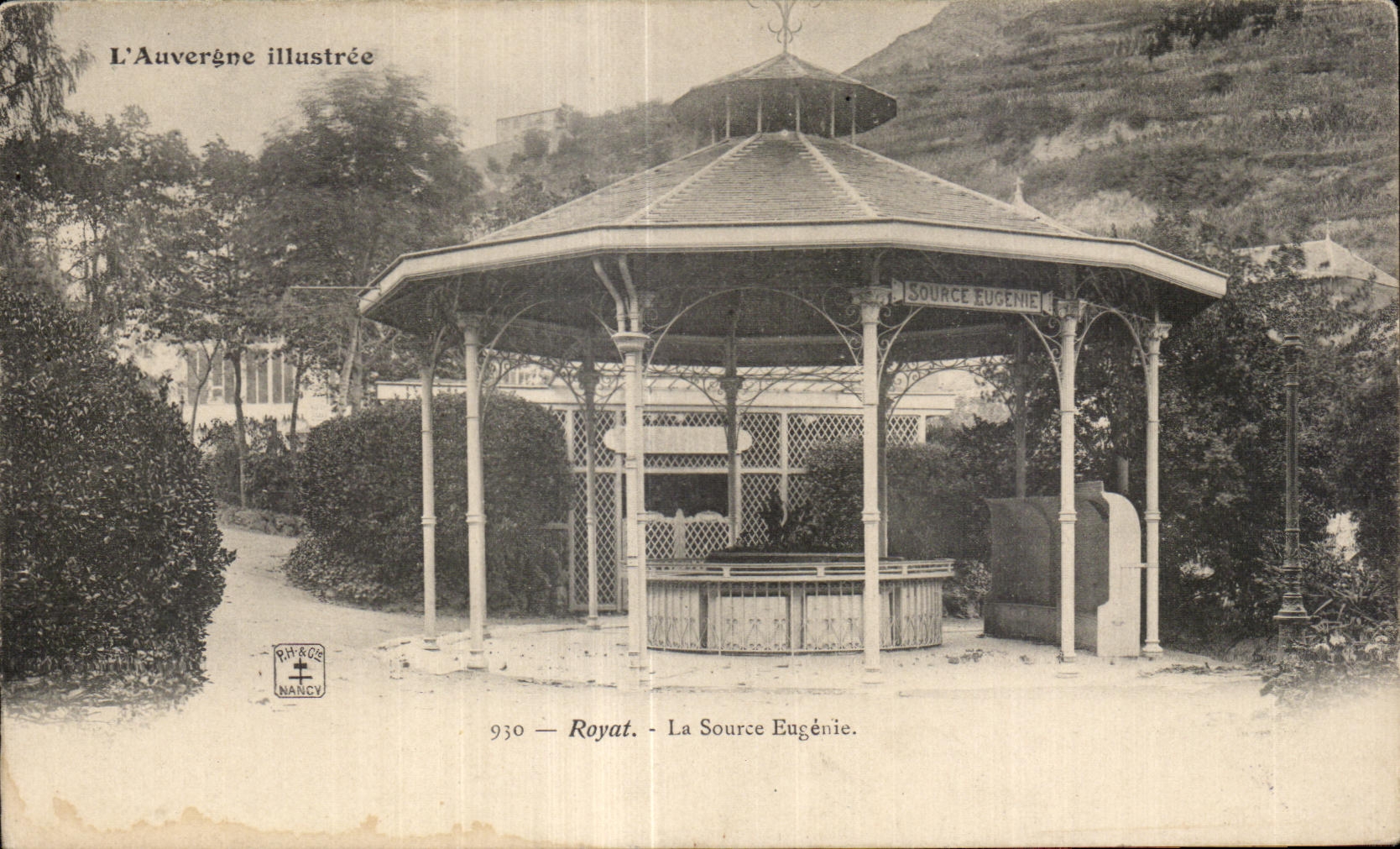 Royat - the Eugenie Source - CPA