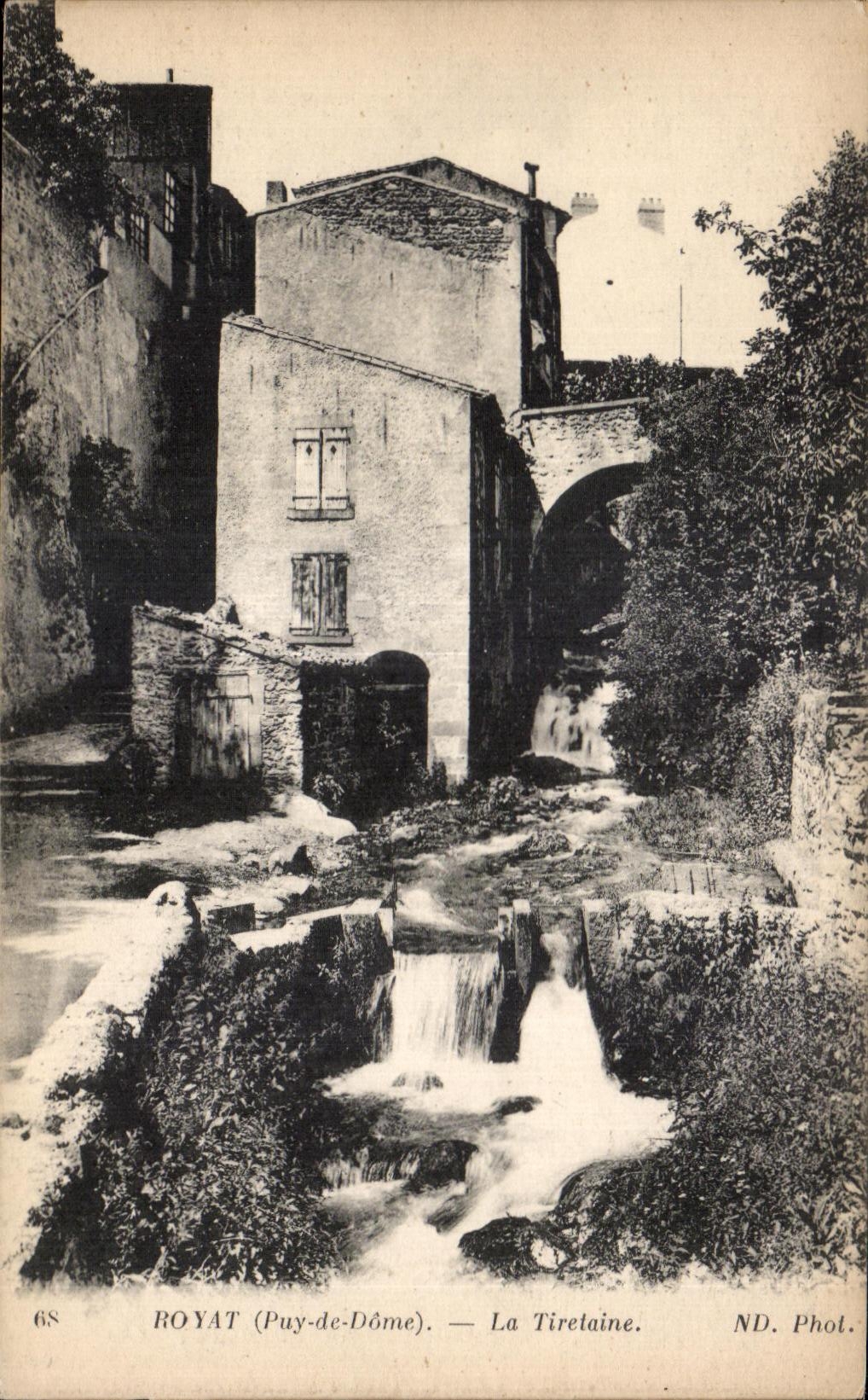 Royat - Tirelaine - CPA