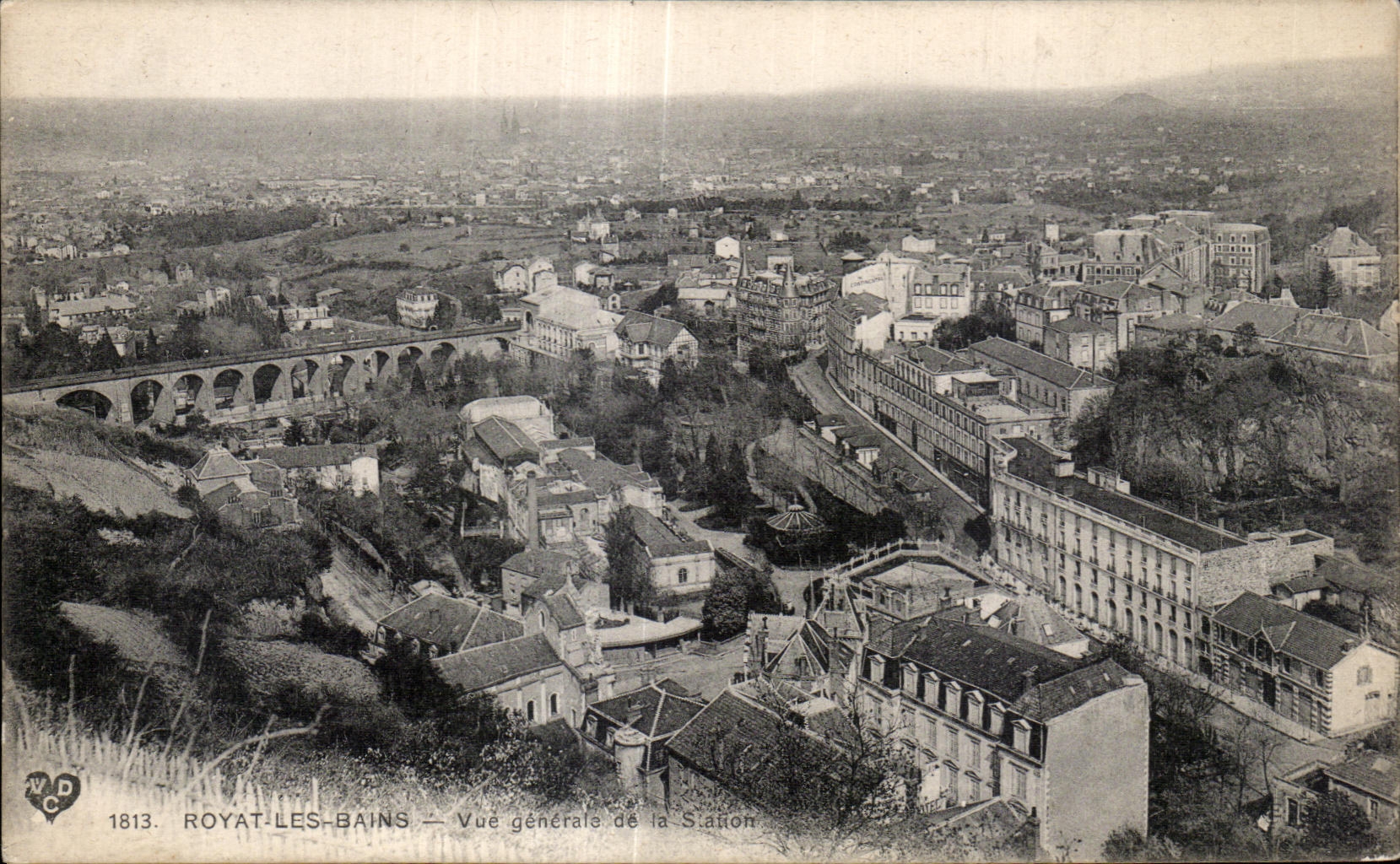 Royat les Bains - View - CPA