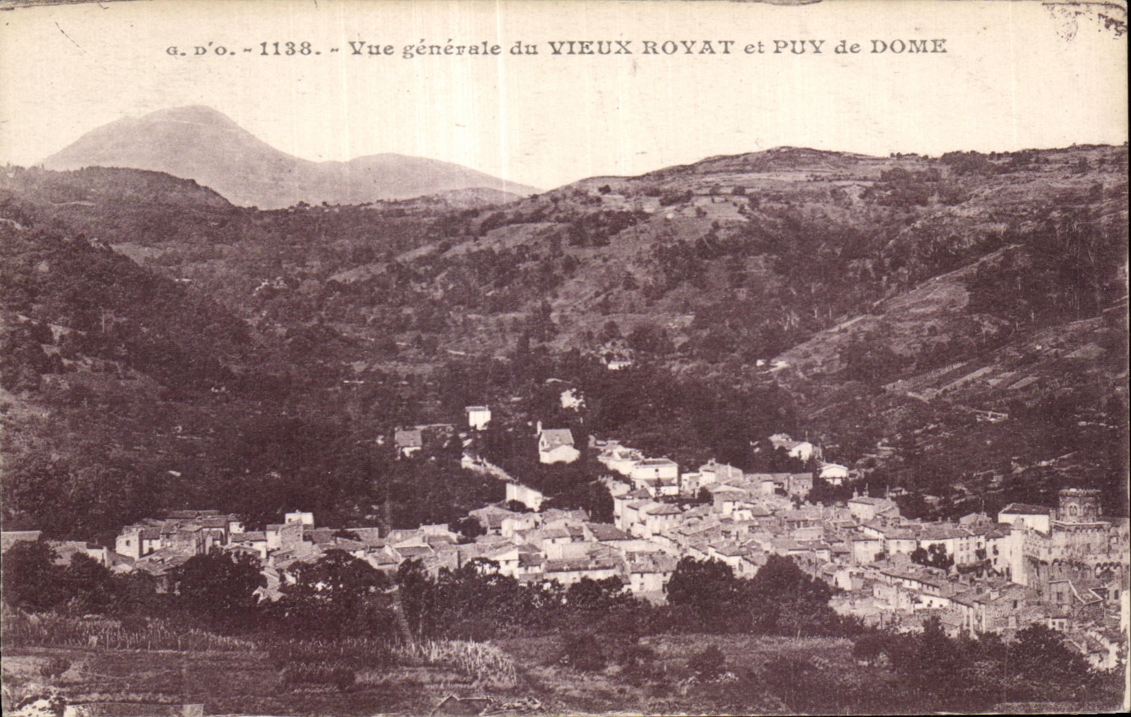 Royat les Bains - View - CPA