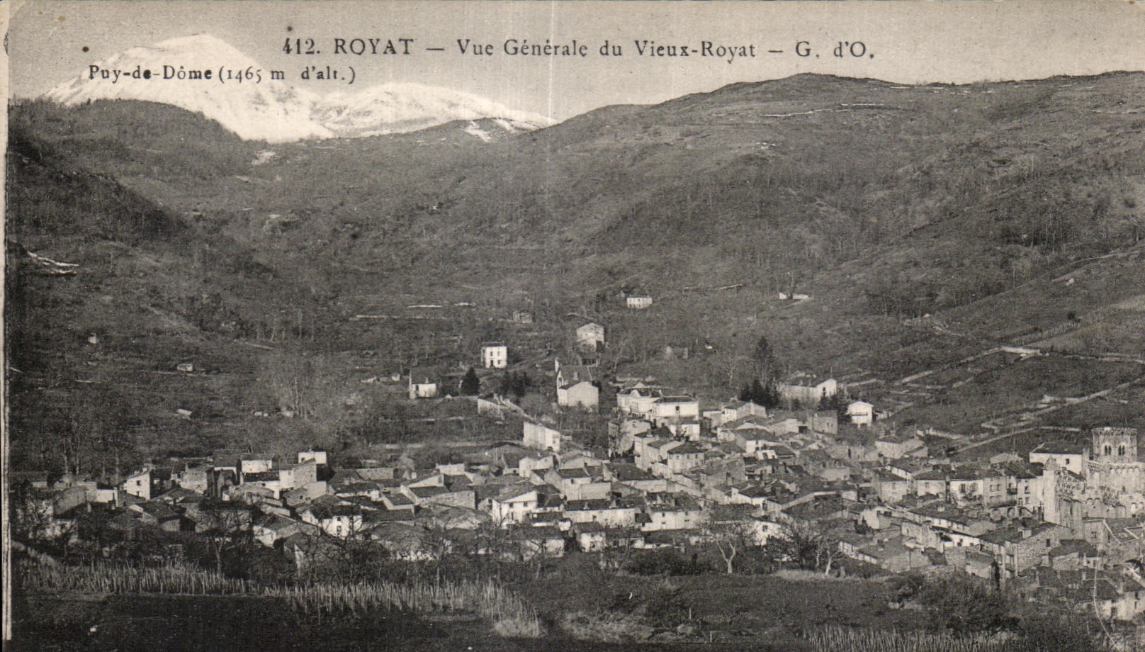 Royat les Bains - View - CPA