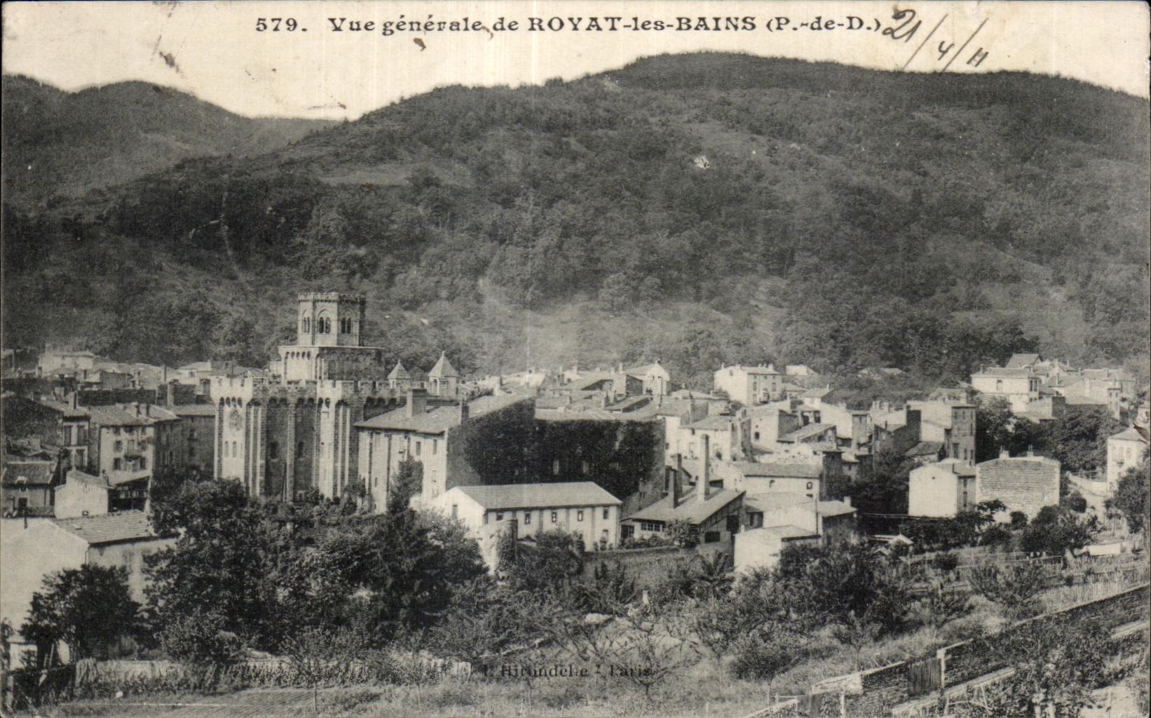 Royat les Bains - View - CPA