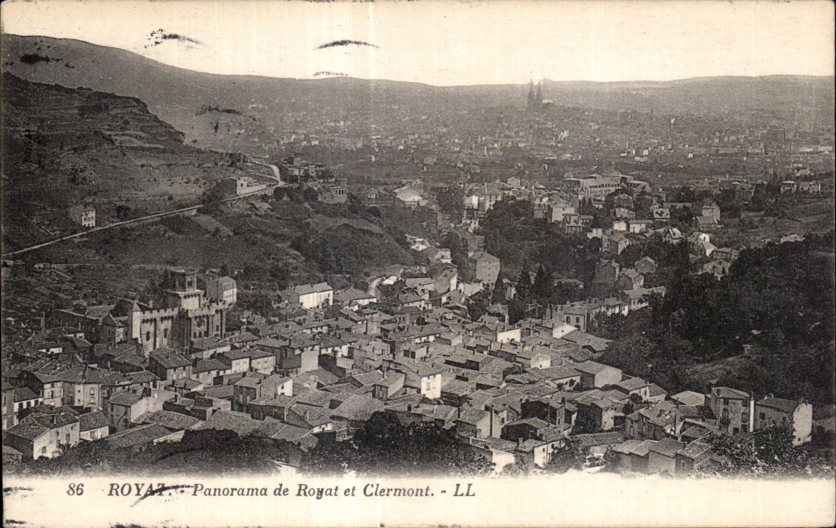 Royat les Bains - View - CPA