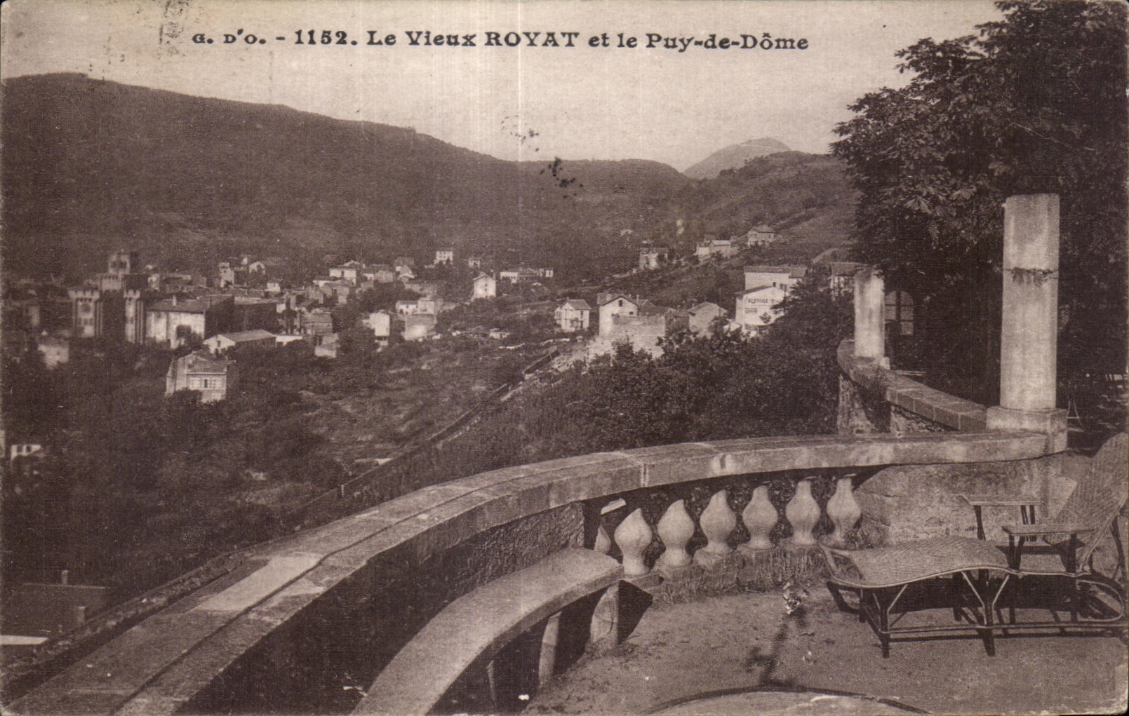 Royat les Bains - View - CPA