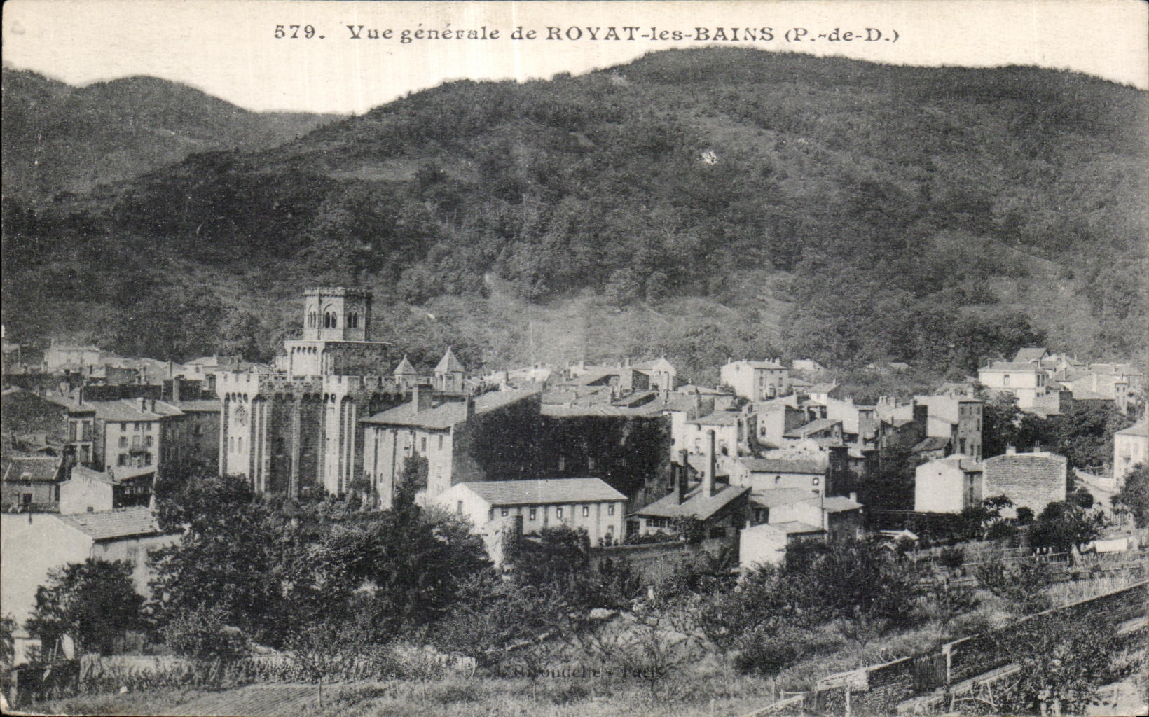 Royat les Bains - View - CPA