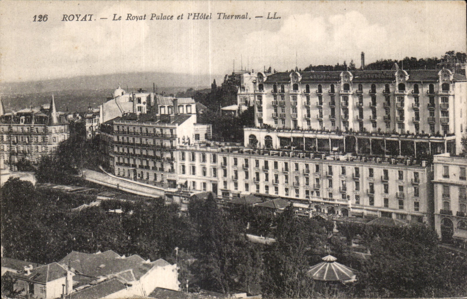 Royat les Bains - Royat De luxe hotel and Thermal Hotel - CPA