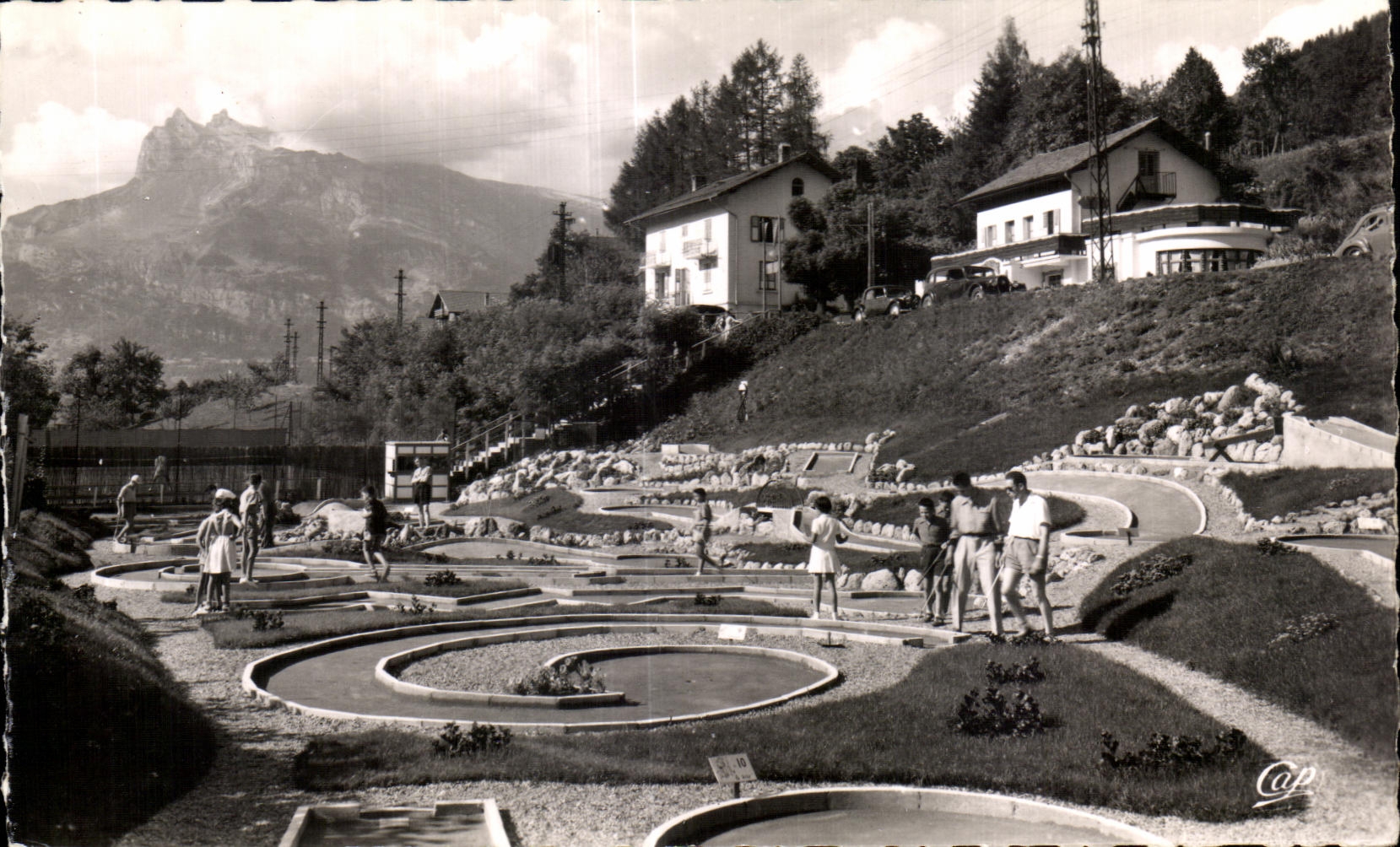 CPA St Gervais Les Bains the Miniature golf