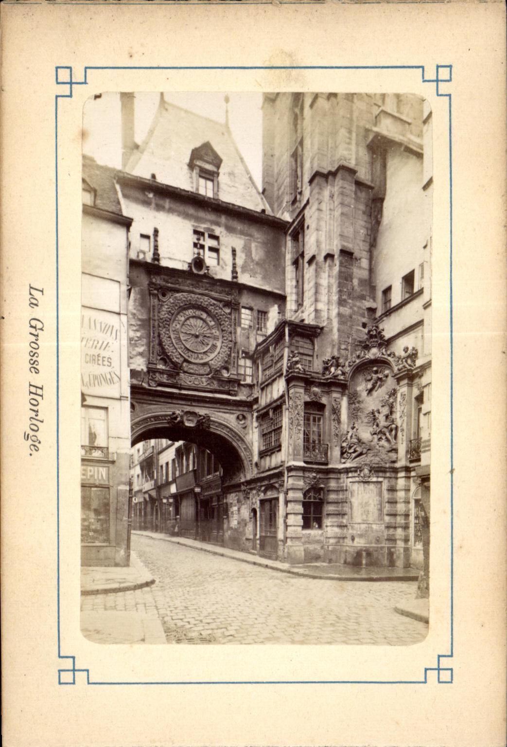 CPA Rouen the Large Clock