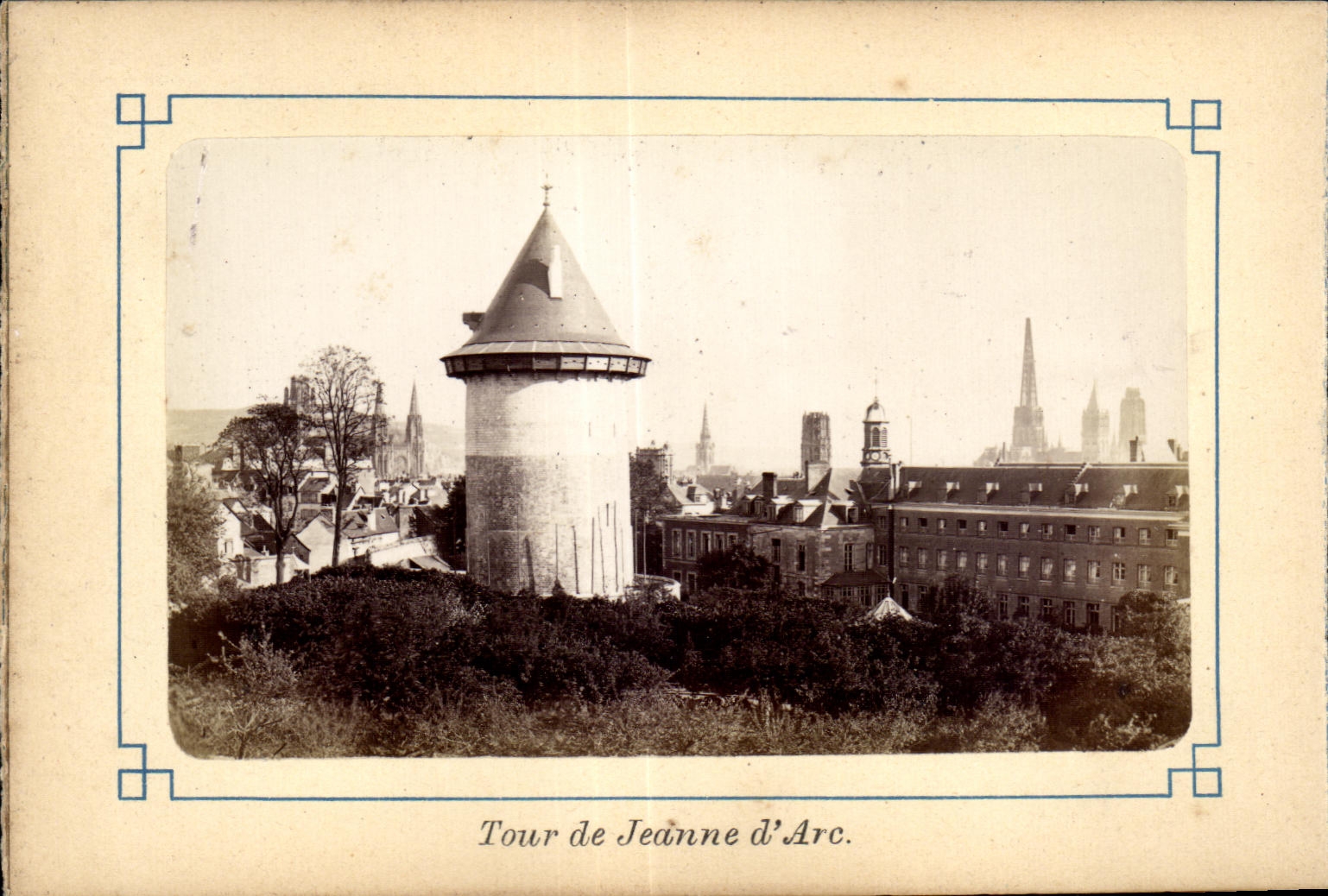 CPA Rouen Turn of Jeanne Arc