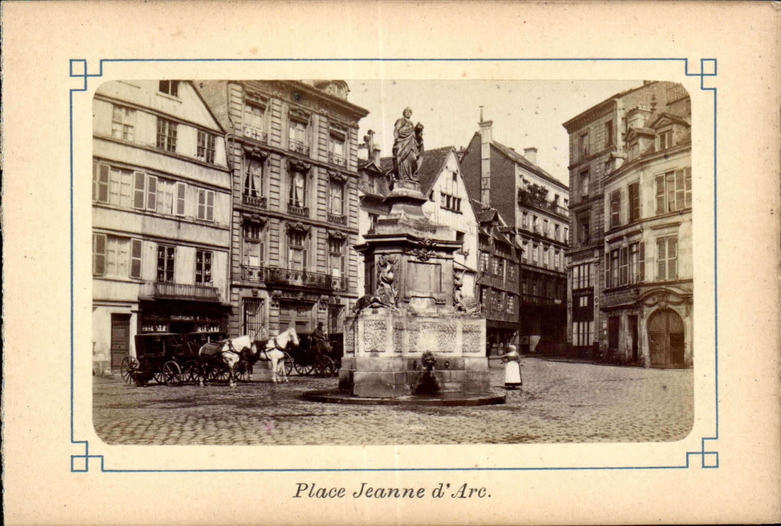 CPA Rouen Places Jeanne Arc