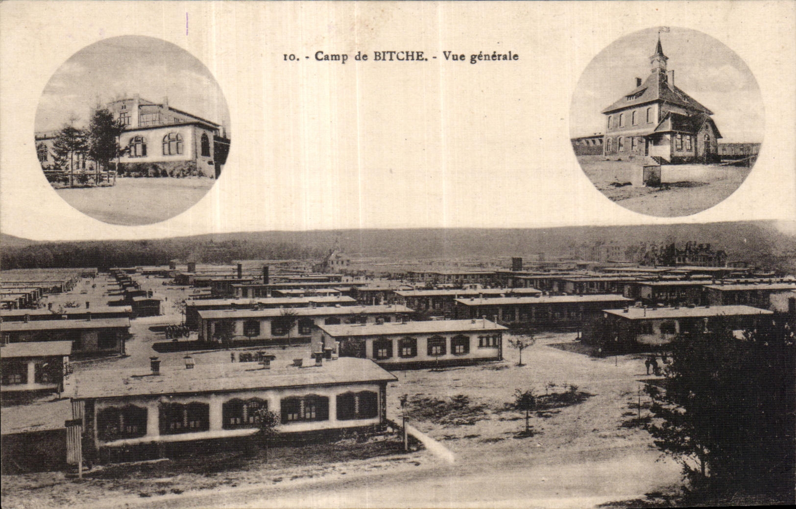 Campo de CPA de la opinion Militaria de Bitche