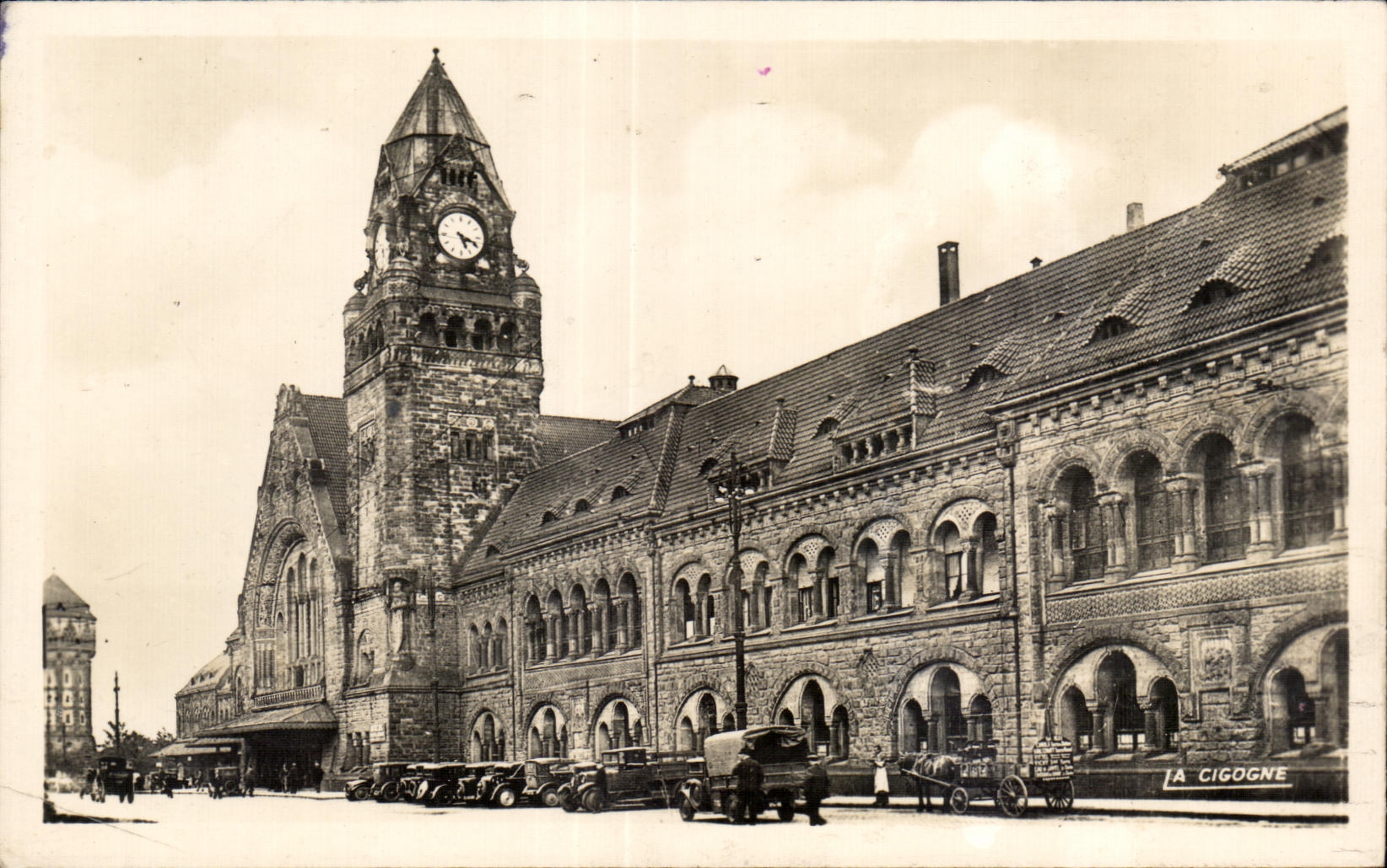 Metz - estacion de tren - CPA