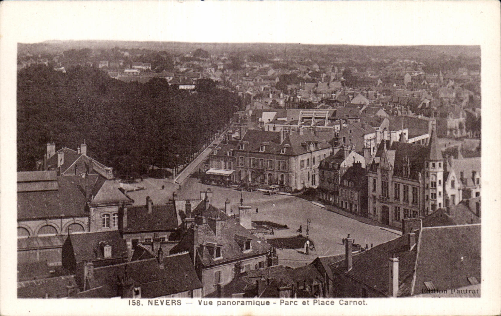 Nevers - vision panorAmica - CPA