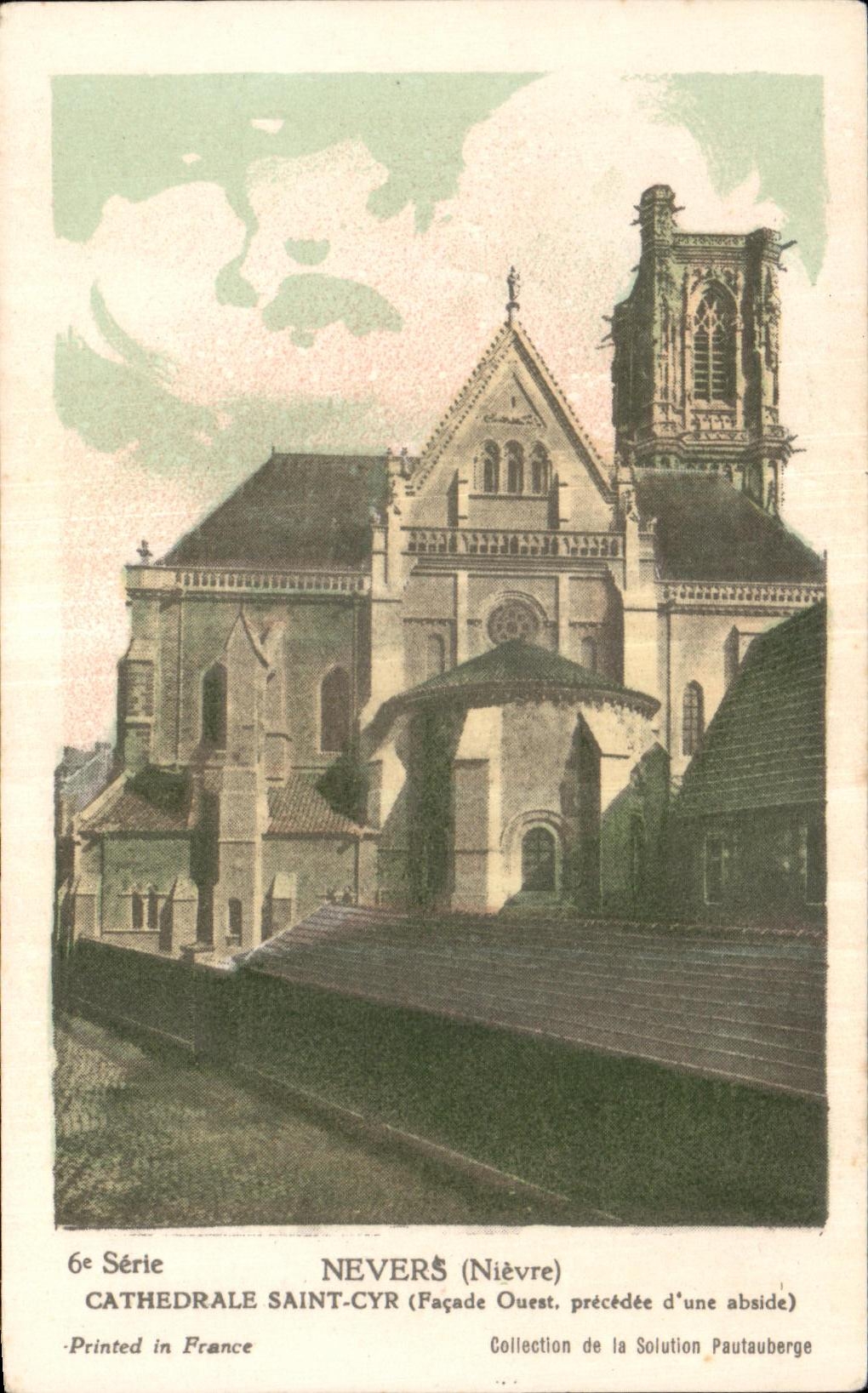 Nevers - santo Cyr de la catedral - CPA