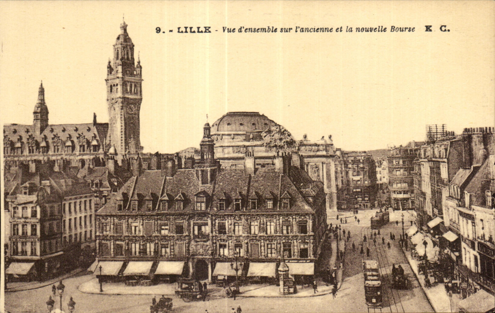 Old CPA Lille Seen together on and the new Stock Exchange