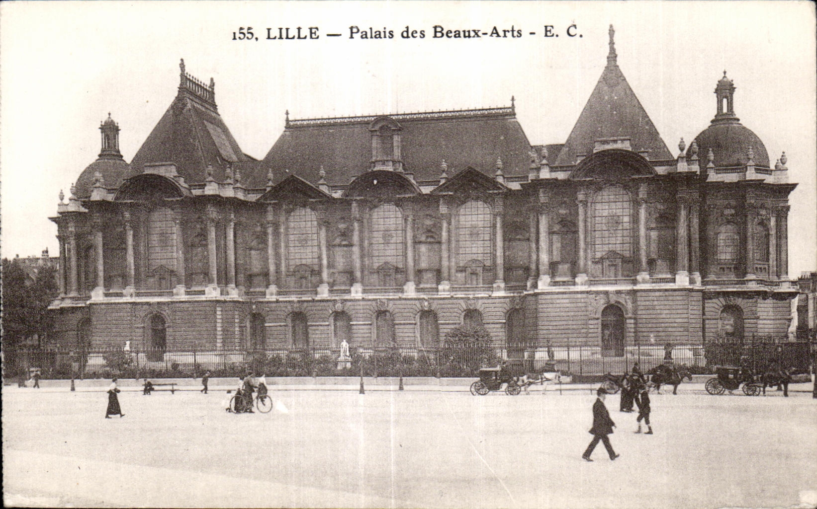 CPA Lille Palate of Beautiful arts