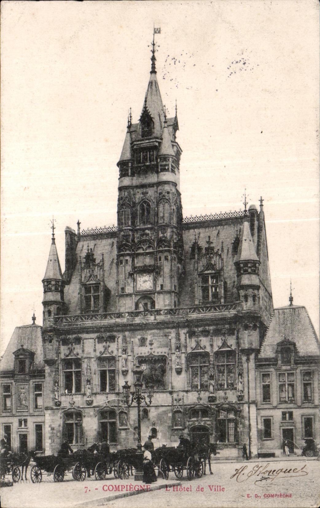 Ayuntamiento de CPA Compiegne