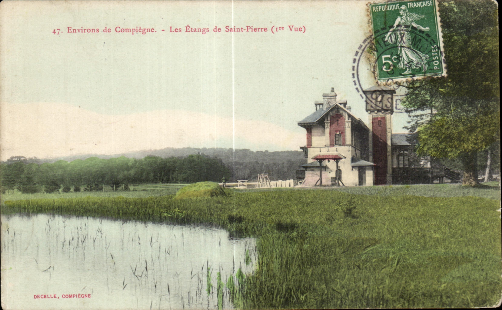 Alrededores de CPA Compiegne de las charcas del Saint Pierre