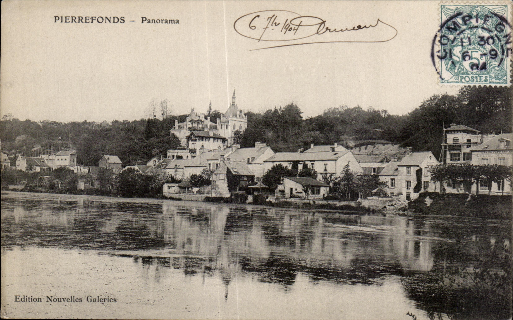 CPA Pierrefonds Panorama 