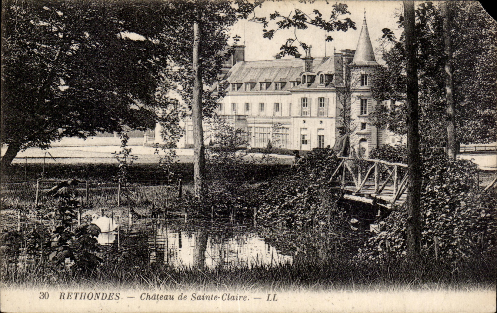 CPA Rethondes Castle of Sainte Claire