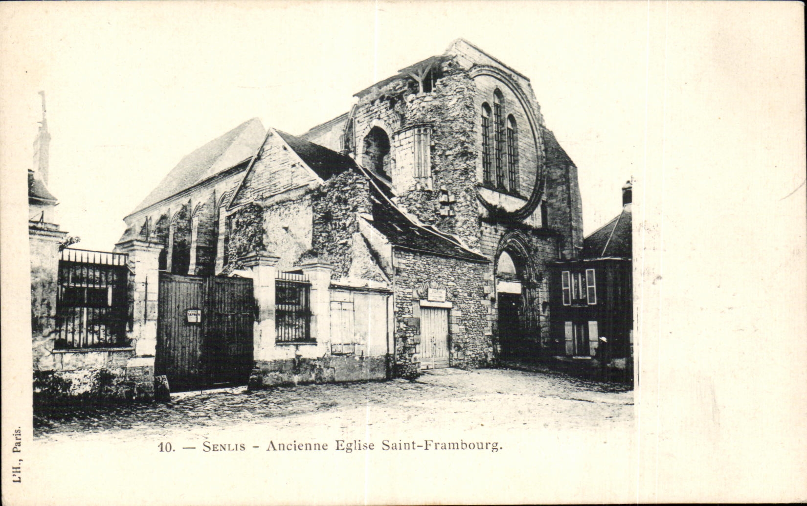 CPA Senlis Old Church Saint Frambourg