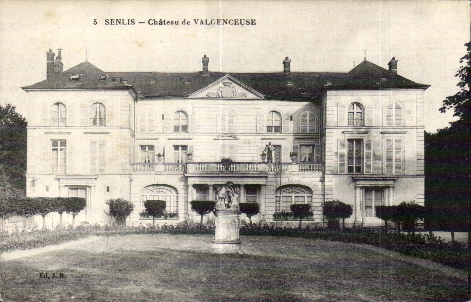 CPA Senlis Castle of Valgenceuse