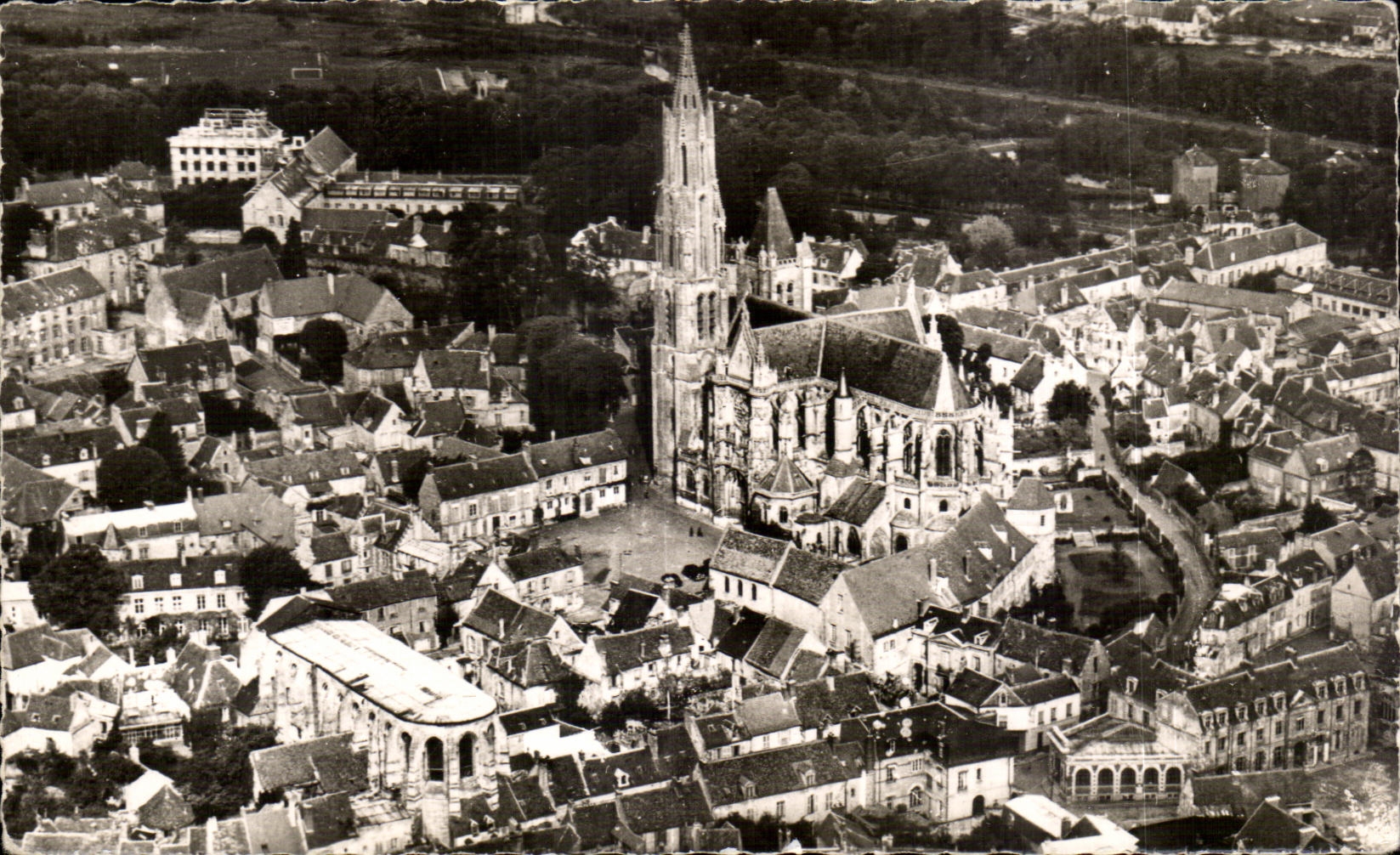 CPA Senlis (Oise) air Sight