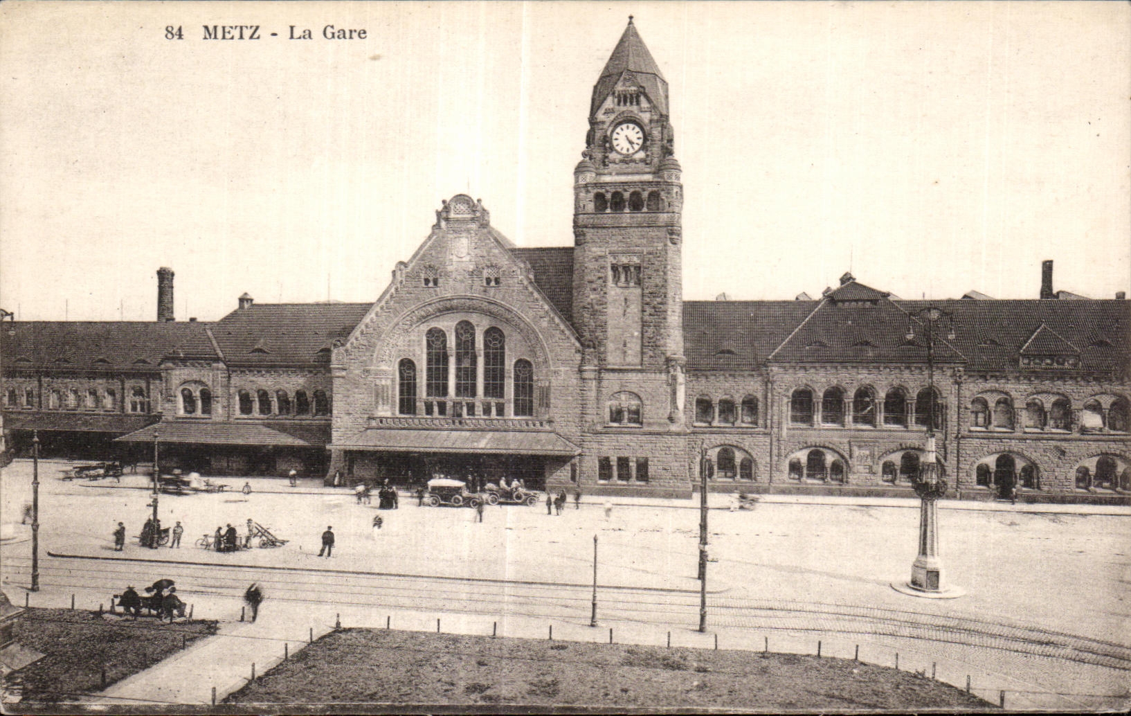 Estacion de tren de CPA Metz