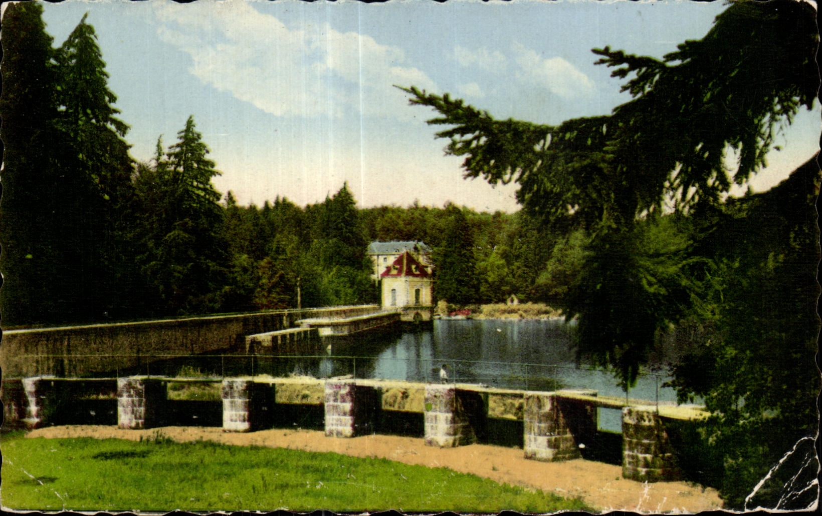 Recuerdos de CPA Nievre del parque de Settons Settons Montsauche