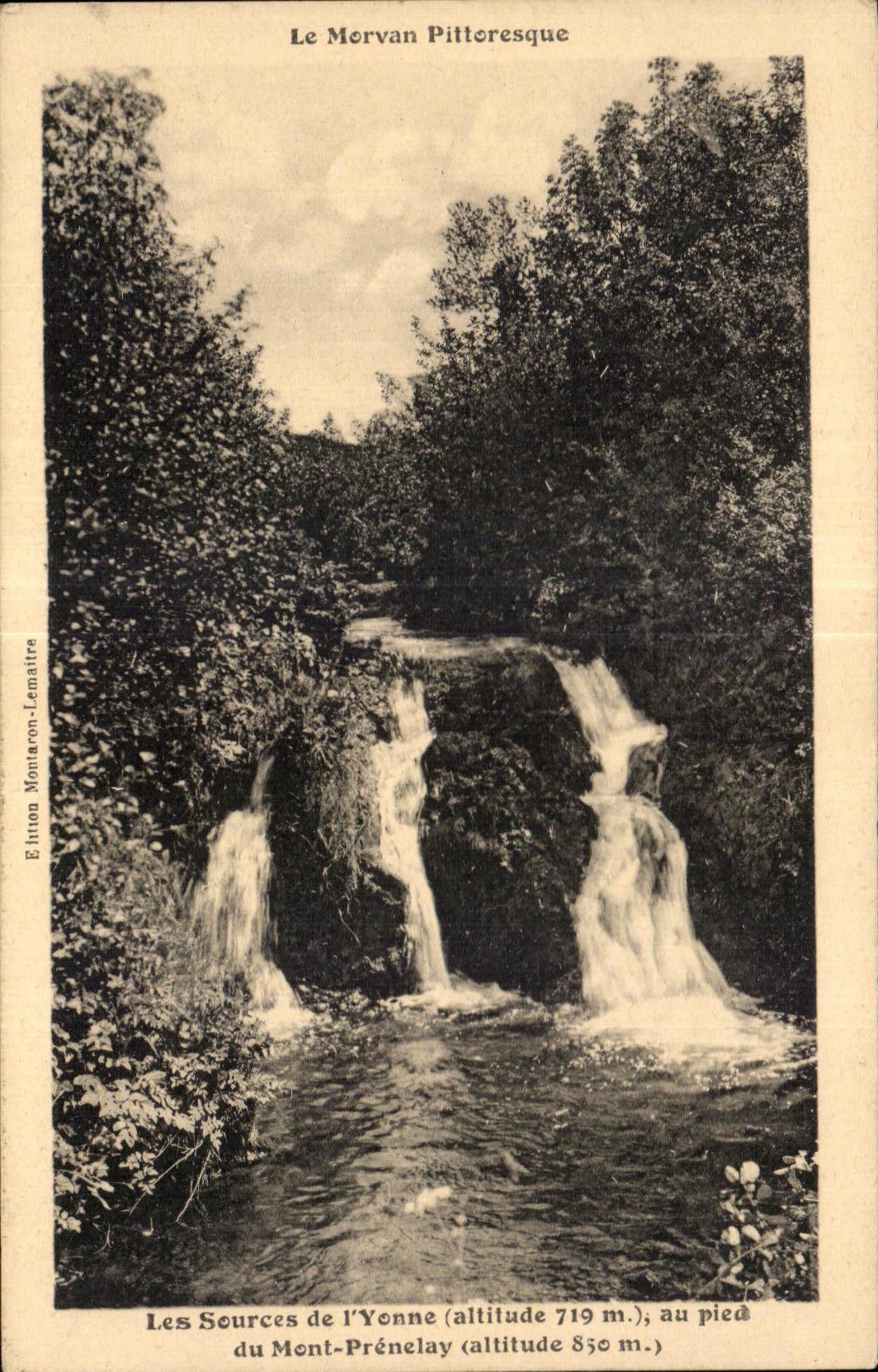 CPA Picturesque Morvan Sources of Yonne