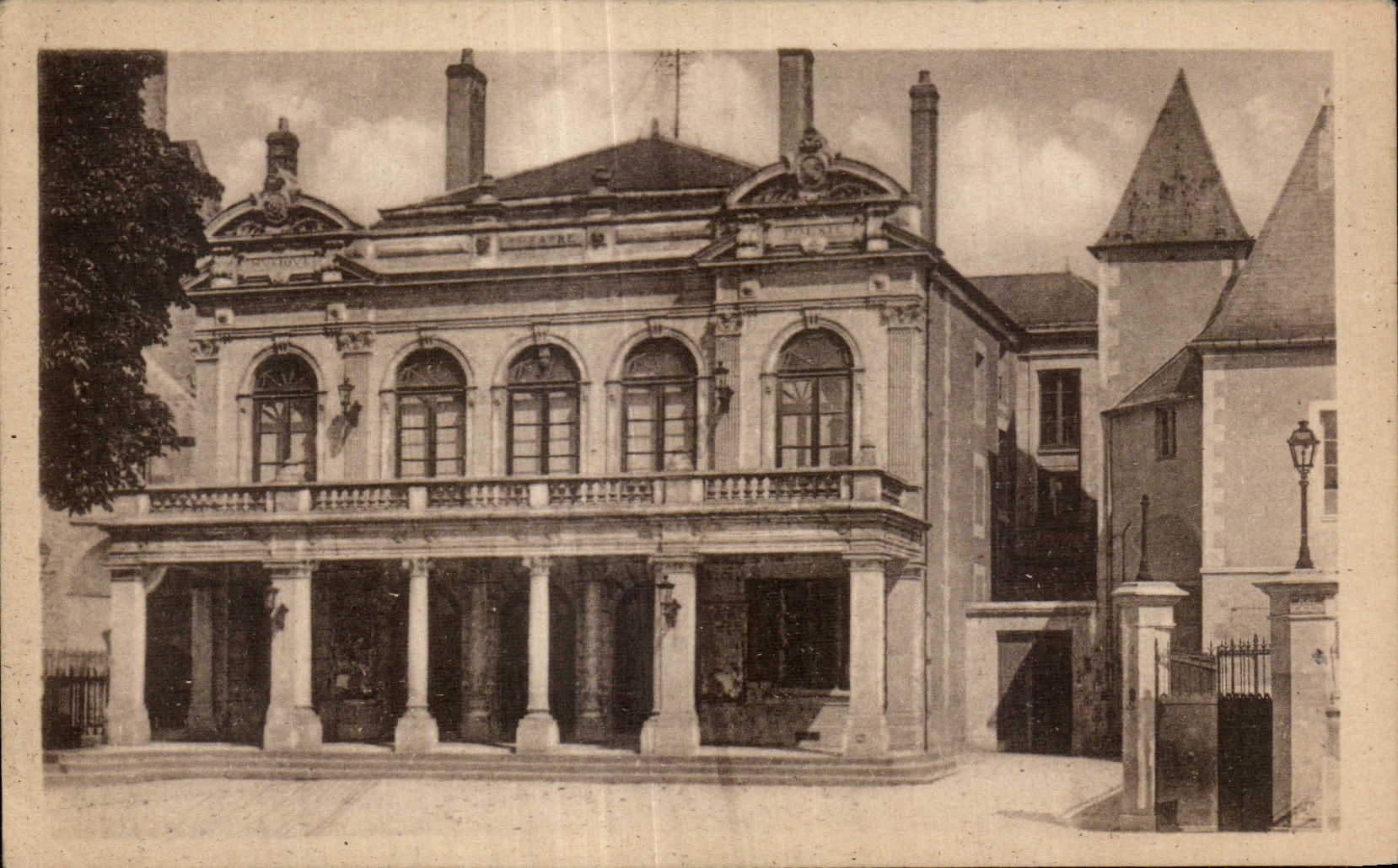 CPA Nevers el teatro