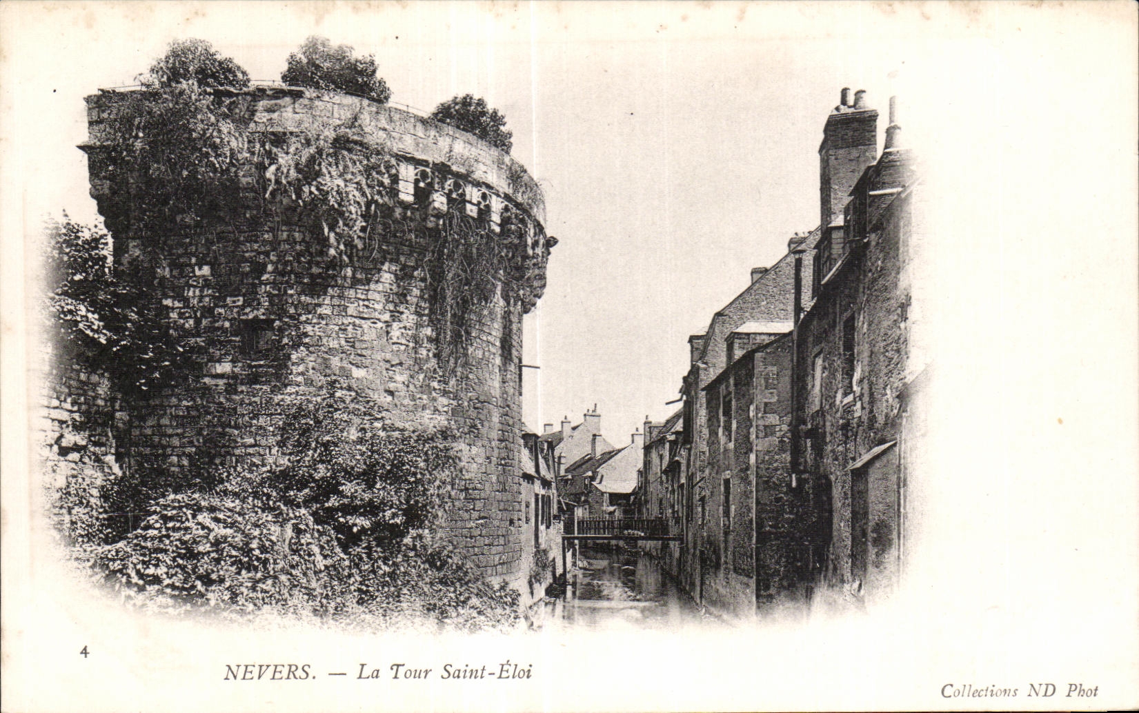 CPA Nevers la torre de Saint Eloi