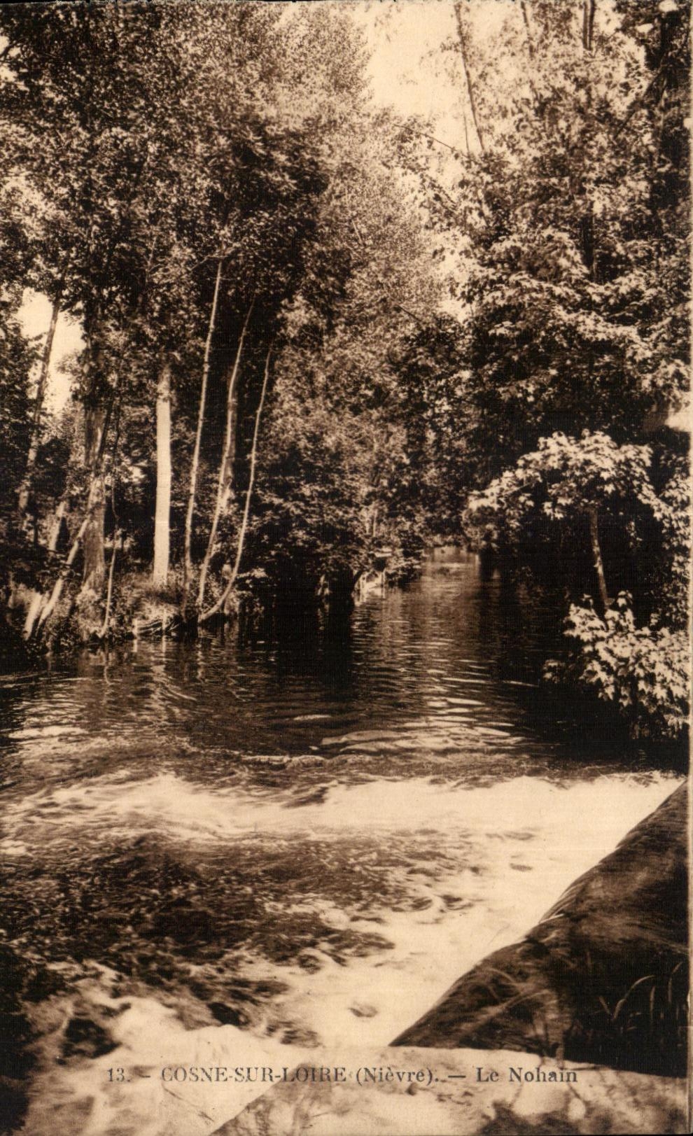 CPA Cosne On the Loire Nohain
