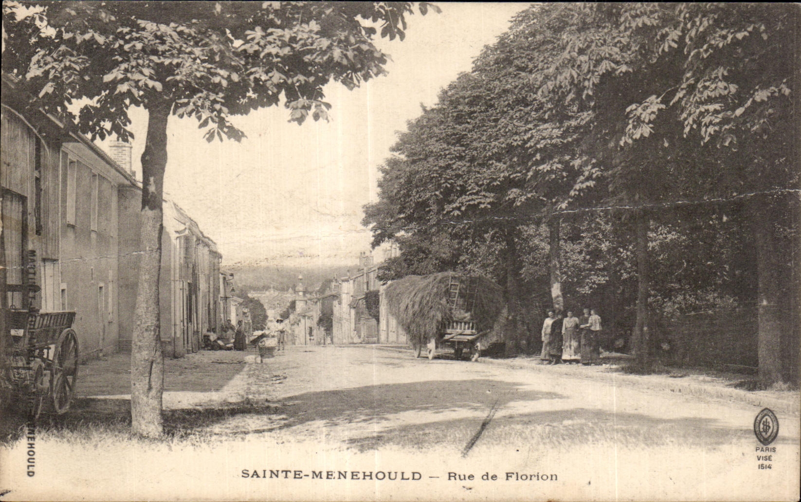 CPA Sainte Menehould Street of Florion