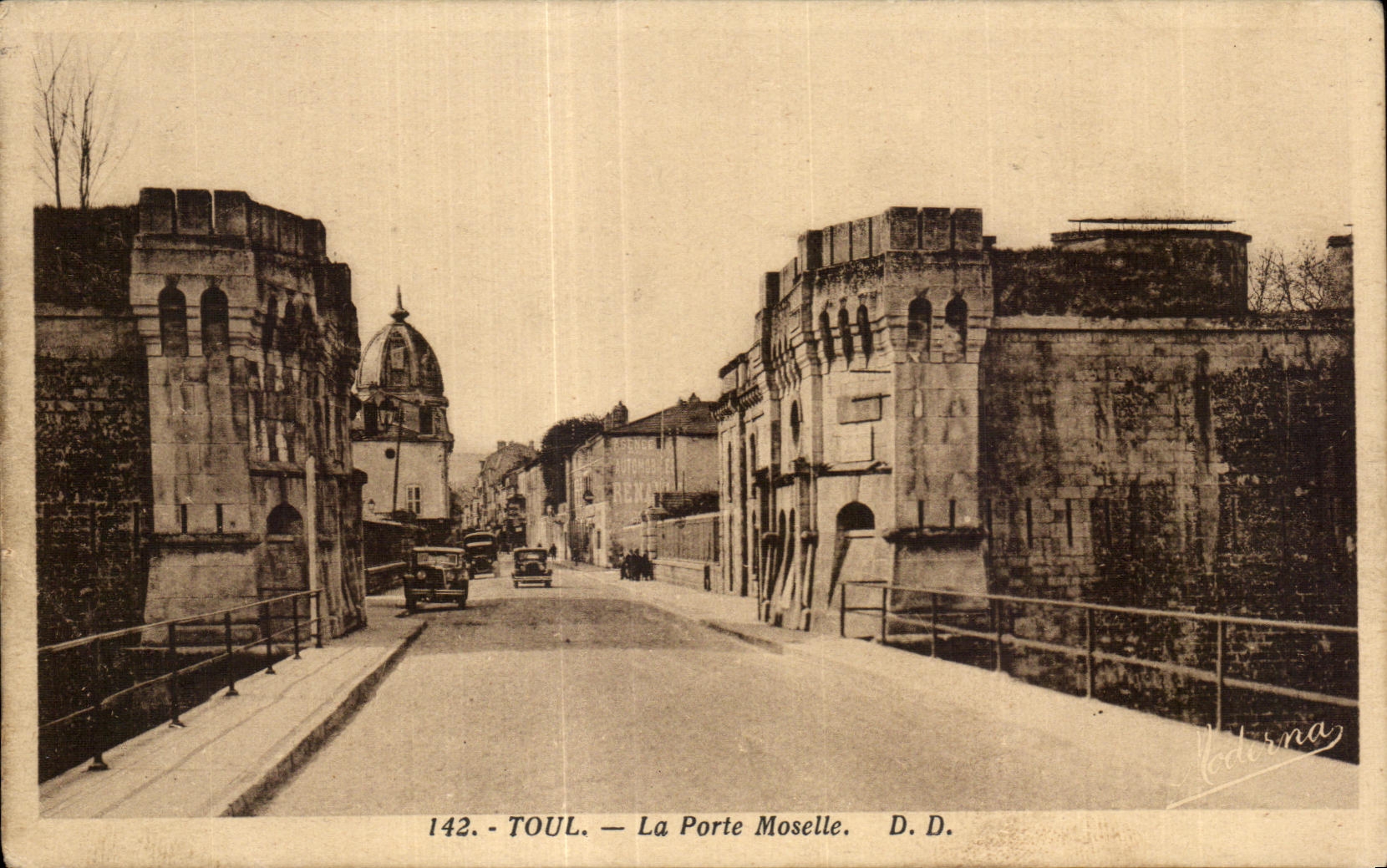 CPA Toul la puerta de Mosela