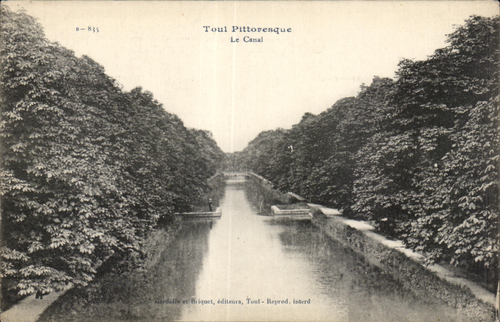 CPA Toul pintoresco el canal